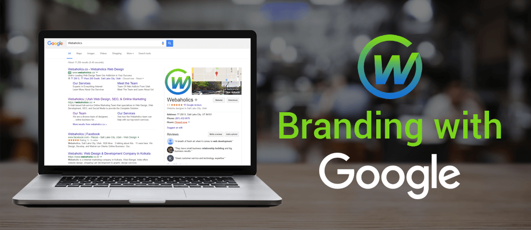Improve your online brand with Google