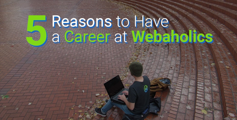 5 reasons to have a career at webaholics